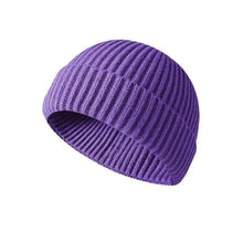 Load image into Gallery viewer, Winter Knittted Cap  Solid Color Hip Hop Cap Unisex Skullies &amp; Beanies
