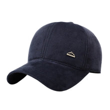 Load image into Gallery viewer, Outdoor With Earflaps Men Winter Hat Windproof Ear Protection Earmuffs Baseball Cap Adjustable Casual Trucker Hat for Men
