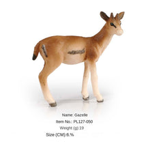 Load image into Gallery viewer, Wild Forest Animal Zoo plastic Models Simulation Antelope Gazelle Argali Model Action Figure Figurines Teaching Kids Toys
