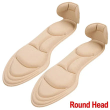 Load image into Gallery viewer, Insole 1/2Pair Memory Foam  Pad Inserts Heel Post Back Breathable Anti-slip for High Heel  Insert Protector s s shoe pads

