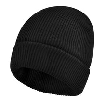Load image into Gallery viewer, Soft Winter Beanie Waterproof Coating Solid Color Fishing Hat Windproof Fleece Lined Knit Cap Winter Season for Men and Women
