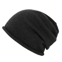 Load image into Gallery viewer, Fashion Soft Slouchy Beanie Hat Thickened Fleece Lined Cashmere Beanie Keep Warm Windproof Knit Hat Winter Season
