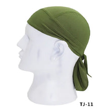 Load image into Gallery viewer, New Fashion Quick Dry Cycling Durag Head Scarf Summer Men Running Riding Bandana Headscarf Ciclismo Pirate Hat
