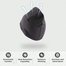 Load image into Gallery viewer, Comfortable and breathable Beanie hat, soft bicycle head cap, men's and women's winter hats suitable for keeping warm
