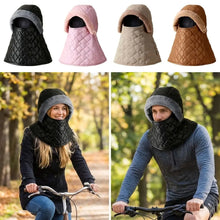Load image into Gallery viewer, Fashion Windproof Balaclava Full Face Neck Warmer Ski Mask Caps Knitted Yarn Cap Outdoor Sports Headwear
