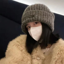 Load image into Gallery viewer, Fashion Winter Warm Hats for Women Casual Stacking Knitted Bonnet Caps Men Hats Solid Color Hip Hop Unisex Female Beanies
