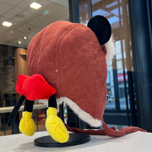 Load image into Gallery viewer, Cute Ear Bomber Hat Winter Warm Earflap Cap Thick Windproof Pilot Hat Retro Design Thickened Warm Ear-protecting Hats
