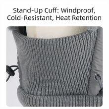 Load image into Gallery viewer, Thick Warm Scarf Pullover Cap Windproof Design Fluffy Texture Winter Warm Hat Knitted Thermal Protection Face Guard Neck Warmer
