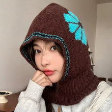 Load image into Gallery viewer, Cold proof Knitted Balaclavas Ear Protection Windproof Headgear Masked Cap Neck Warmer Beanie Hat Warm Neck Protection
