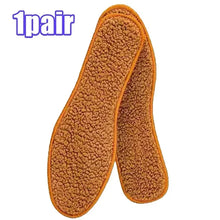 Load image into Gallery viewer, Insole Winter Alpaca Wool s Soft Plush Warm Thicken Foot Thermal   for Women Men Breathable Snow Boots s Heat Pads shoe pads
