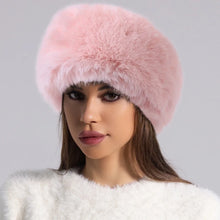 Load image into Gallery viewer, New Faux Fur Empty Hat Thicken Soft Travel Brimless Hat Ear Protection Winter Warm Headband Cover
