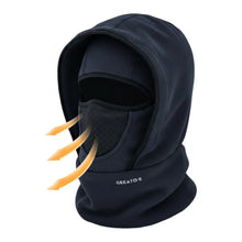 Load image into Gallery viewer, Waterproof Polar Fleece Balaclava Hat Cycling Skiing Thermal Face Cover for Cold Weather Face Neck Warmer Beanie Cap

