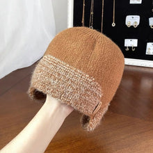 Load image into Gallery viewer, New Windproof Knitted Hat Coldproof Warm Pullover Cap Crochet Cap Unisex
