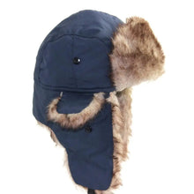 Load image into Gallery viewer, Women's Winter Hats Faux Fur Earflap Hat Mens Trapper Bomber Hats Outdoor Russian Ski Hat Thicken Warm Fur Cap Y2K Streetwear

