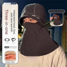 Load image into Gallery viewer, New Warm Neck Scarf One-piece Cap Cold Proof Thickned Face Mask Windproof Neck Protection Outdoor Cycling
