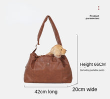 Load image into Gallery viewer, Pet Handbag Outdoor Outdoor Portable Waterproof Cat Dog Bag Portable Shoulder Pet Bag
