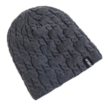 Load image into Gallery viewer, Unisex Winter Hats Sports Label Casual Dopamine Beanie Hat Fleece Lined Warm Knitted Hats For Men Women
