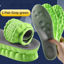 Load image into Gallery viewer, Insole 4D Super Soft Elastic Running  for Feet Wormwood Mint Massage Arch orthopedic s for men  Sole Sports shoe pads
