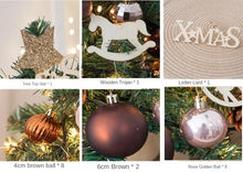Load image into Gallery viewer, 45cm Desktop Christmas Tree with Lights Holiday Decoration Home Decoration

