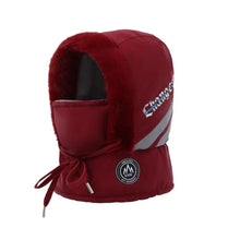 Load image into Gallery viewer, Casual Winter Balaclava Hat Thickened Windproof Ear Protection Hat Keep Warm Neck Warmer Beanies Cap Outdoor
