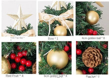 Load image into Gallery viewer, 45cm Christmas Tree with Lights Artificial DIY Christmas Decoration Ornaments
