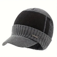 Load image into Gallery viewer, 2/1PC Winter Hats Knit Cap Men And Women Velvet Hat Coral Fleece Scarf Outdoor Riding Hat Warm Plus Velvet Neck Protect Cap
