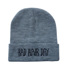 Load image into Gallery viewer, Winter Unisex Funny Bad Hair Day Hip Pop Beanie Hat Women Men Ski Cap
