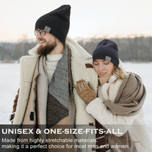 Load image into Gallery viewer, GEMVIE Winter Warm Beanie Hats for Women Men Solid Color Bonnet Ladies Plush Beanies Cap
