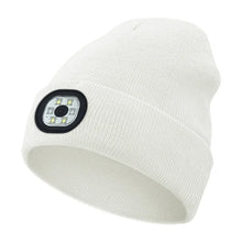 Load image into Gallery viewer, Creative 6 LED Beanie Hats, Unisex Winter Warm Hat for Night Riding fishing Warm Knit Caps Flashlight Head Lamp Cap,washable

