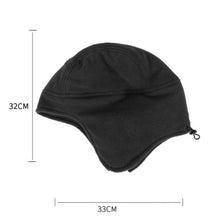 Load image into Gallery viewer, Winter  Fleece Lined Thermal Skull Cap Windproof Cycling Beanie Hat Ear Flap Cap with Ear Warmer Covers Hat for Men Women
