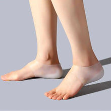 Load image into Gallery viewer, Insole 1Pair Invisible Height Increased  Silicone Heel Socks for Women Men s 2-6cm s for plantar fasciitis  sole shoe pads
