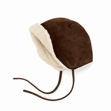 Load image into Gallery viewer, Multicolor Ear-flap Lenin Cap Suede Earflap Protection Fleece-lined Basin Hat Windproof Cold Protection Ear Protection Hat
