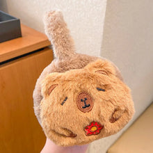 Load image into Gallery viewer, New Capybara Ear Warm Earmuffs Windproof Winter Earflaps Cartoon Soft Ear Cap
