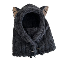 Load image into Gallery viewer, Fashion Winter Warm Hat Cat Ear Thickened Ear Protection Hat Windproof Neck Warmer Beanies Cap Unisex
