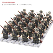 Load image into Gallery viewer, Desumei Several Legion New World War Ii Doll Toy Square Array Set Rifle Small Particle Assembly Building Blocks
