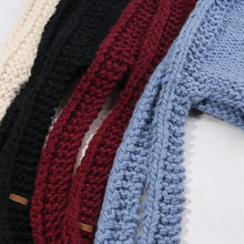 Load image into Gallery viewer, New Soft Knitted Hat Ear Warmth Breathable Knitted Balaclava Hat Thickened Windproof Earmuff Hat for Autumn Winter Season
