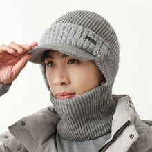 Load image into Gallery viewer, Men Balaclava Hat Full Cover Style Winter Hat Outdoor Windproof Knitted Hat Winter Keep Warm Beanie Cap
