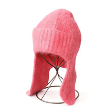 Load image into Gallery viewer, Cozy Rabbit Fur Fur Ear Flap Cap Soft Windproof Angora Knitted Hat Warm Skullies Beanies Winter Season
