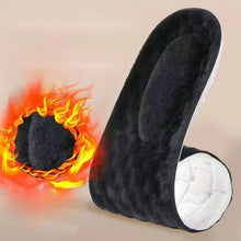 Load image into Gallery viewer, Insole 2pcs Self Heated Thermal s for Feet Winter Warm Wool Thermal Memory Foam for Men Women Sports s Self-heating  Pads shoe pads
