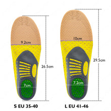 Load image into Gallery viewer, Krolik Orthotic Gel Insoles For Sneaker Orthopedic Flat Foot Cushion Insert Arch Support Pad Foot Pain-relieving Man Women
