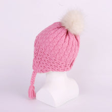 Load image into Gallery viewer, Infant Pom Pom Beanie Kid Winter Hats Toddler Cap Knit Warm Beanies Caps for Baby Boys Girls
