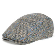 Load image into Gallery viewer, Men's Herringbone Flat Ivy Newsboy Hat Wool Blend Gatsby Cabbie Cap Winter Outdoor Hunting Cap
