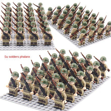 Load image into Gallery viewer, Desumei Several Legion New World War Ii Doll Toy Square Array Set Rifle Small Particle Assembly Building Blocks
