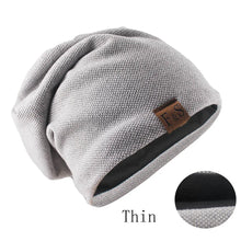 Load image into Gallery viewer, Fashion Bonnet Hat For Men And Women Autumn Knitted Solid Color Skullies Beanies Spring Casual Soft Turban Hats Hip Hop Beanie
