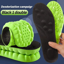 Load image into Gallery viewer, Insole 4D Cloud Technology Sports s for s PU Sole Soft Breathable Shock Absorption Cushion Running Orthopedic Care s shoe pads
