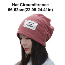 Load image into Gallery viewer, Fashion Soft Warm Hat Fleece Lined Keep Warm Winter Knitted Hat Thickened Ear Protection Beanies Bonnet for Women

