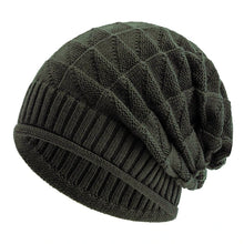Load image into Gallery viewer, Long Size Winter Hat Casual Street Autumn Daily Beanies For Men &amp; Women Solid Bonnet Cap
