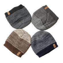 Load image into Gallery viewer, Unisex Winter Hats Casual Warm Beanie Cap For Men Women Letter Label Fashion Winter Knitted Hats
