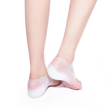 Load image into Gallery viewer, Insole 1Pair Invisible Height Increased  Silicone Heel Socks for Women Men s 2-6cm s for plantar fasciitis  sole shoe pads
