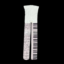 Load image into Gallery viewer, Fashion Ultra-Thin Patterned Stockings Symbol Print JK Style Music Note Tights Stretchy Fabric Piano Tights Club Party
